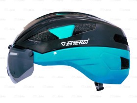 کلاه دوچرخه عینک دار انرژی مدل KS09
