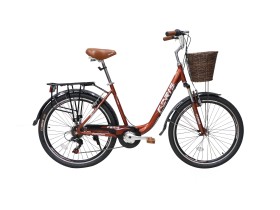 دوچرخه زنانه فاریس سایز 26 مدل FARIS CHARIOT QUEEN ویبرک 7 دنده مچی