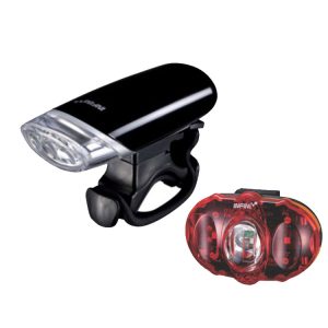 ست چراغ جلو و عقب دوچرخه اینفینی مدل I-1206-LUXO-VISTA