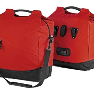 خورجین دوچرخه کرویت Crivit Black-Red 1