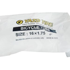 تیوپ دوچرخه پاکتی یزد تایر Yazd Tire 16