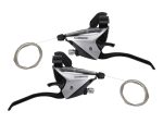 دسته دنده دوچرخه شیمانو مدل Shimano ST-EF65-3x8