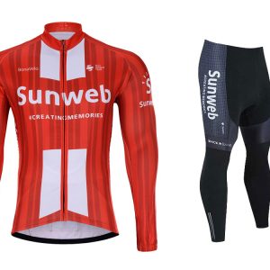 ست پیراهن و شورت دوچرخه سان وب Sunweb L/S