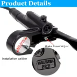 ست ترمز هیدرولیک دوچرخه شیمانو مدل BL-MT201 BR-MT200