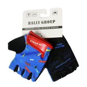 دستکش دوچرخه سواری نیم انگشتی بچه گانه B-pro