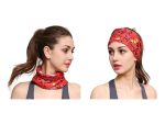 اسکارف طرح دار قرمز Red