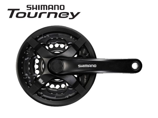 طبق قامه دوچرخه شیمانو مدل SHIMANO FC-TY501 VB01 170MM