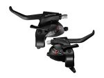دسته دنده دوچرخه شیمانو مدل Shimano Tourney ST-TX800 3x8