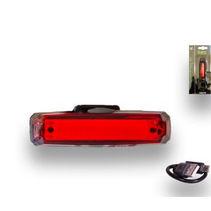 چراغ عقب شارژی دوچرخه اوکی مدل XC-238R