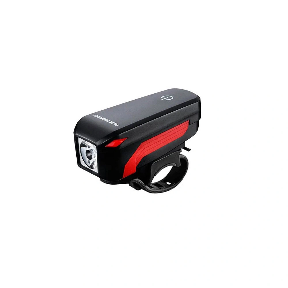 bike-light-bell-rockbros-7599 (1) چراغ جلو و زنگ دوچرخه راک براس مدل 7599 ROCKBROS