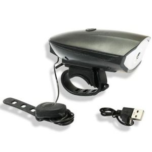 چراغ جلو دوچرخه آژیر دار XC LIGHT مدل CAMP