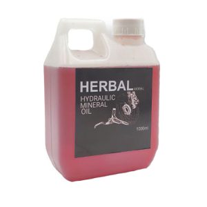 روغن ترمز هیدرولیک دوچرخه هربال مدل HERBAL HYDRAULIC MINERAL OIL 1000ML