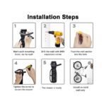 پایه دیواری نگهدارنده دوچرخه توربو TURBO TU:1024