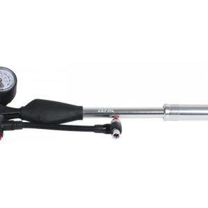 تلمبه دستی دوشاخ و کمک فنر تنه دوچرخه زفال مدل Zefal Z Shock