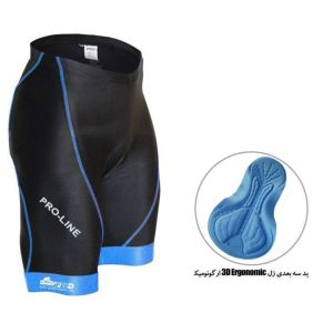 شورت پددار دوچرخه Speed Proline رنگ آبی