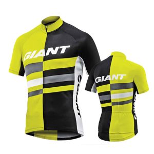 تیشرت دوچرخه سواری جاینت مدل Giant Pursue SS Jersey Yellow