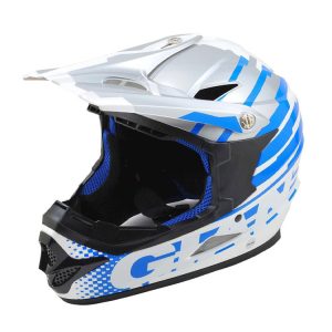 کلاه دوچرخه سواری فک دار جاینت مدل Giant Factor Full Face رنگ سفید