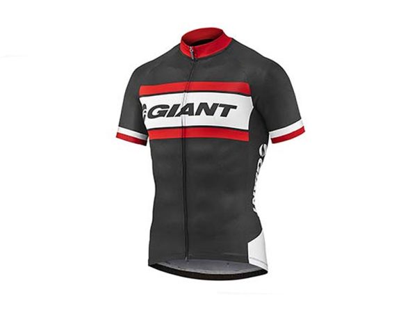 تیشرت دوچرخه سواری جاینت مدل Giant Rival SS Jersey رنگ مشکی قرمز