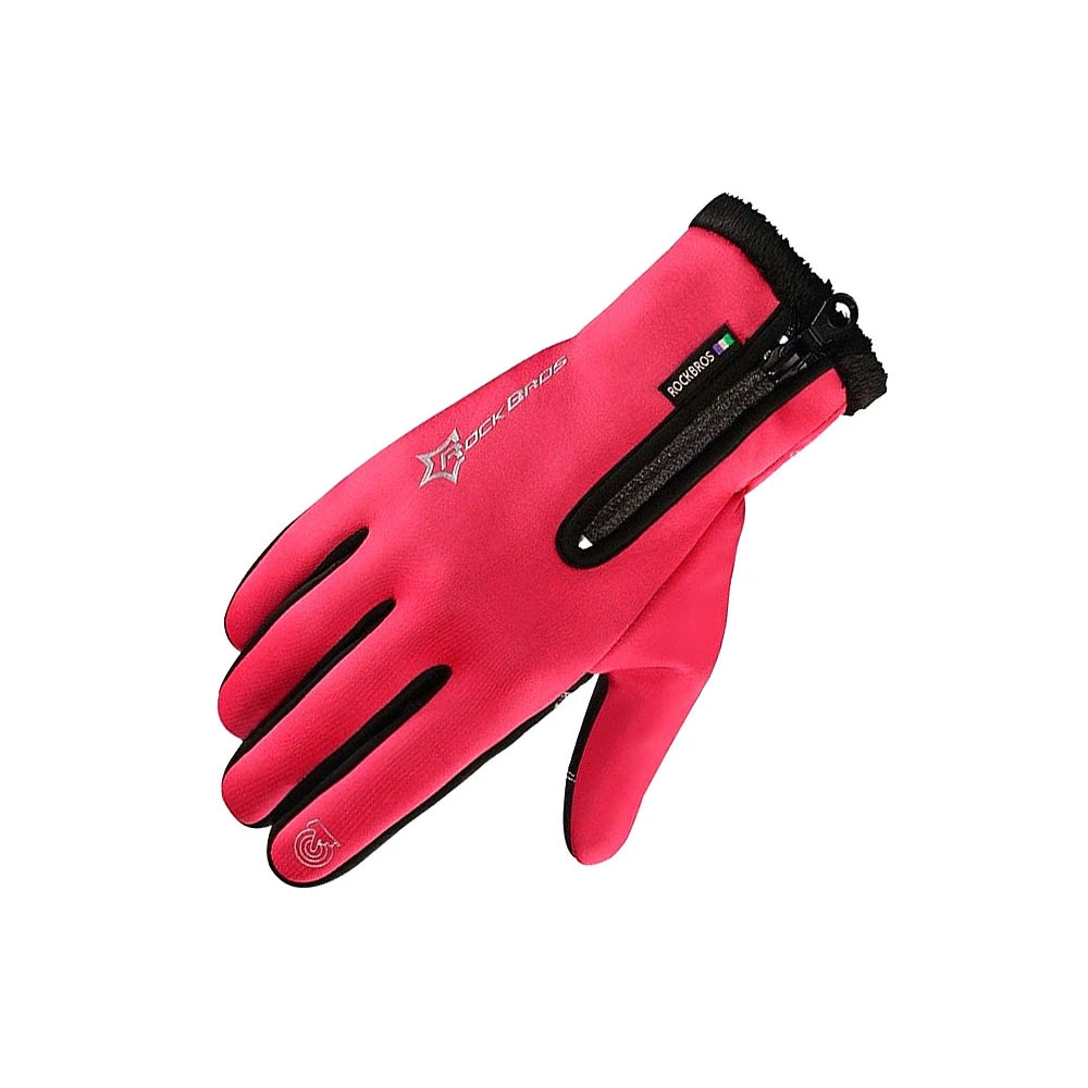 bike-gloves-rockbros-s091-1r (2) دستکش دوچرخه سواری زمستانی راک براس مدل ROCKBROS S091-1R