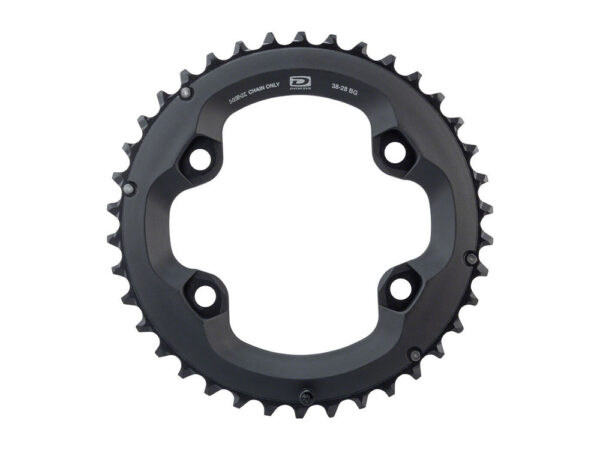 سینی طبق دوچرخه شیمانو مدل Shimano Chainring M6000 Deore 38T