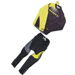 ست پیراهن و شلوار دوچرخه سواری تیمی طرح اسکات SCOTT