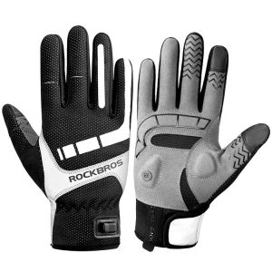 دستکش دوچرخه سواری زمستانی هیتردار راک براس مدل ROCKBROS S173-1