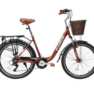 دوچرخه زنانه فاریس سایز 26 مدل FARIS CHARIOT QUEEN ویبرک 7 دنده مچی