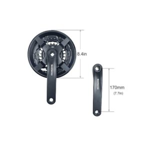 طبق قامه دوچرخه شیمانو مدل SHIMANO FC-TY301