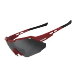 عینک دوچرخه‌سواری لیمار مدل KONA MATT DARK RED