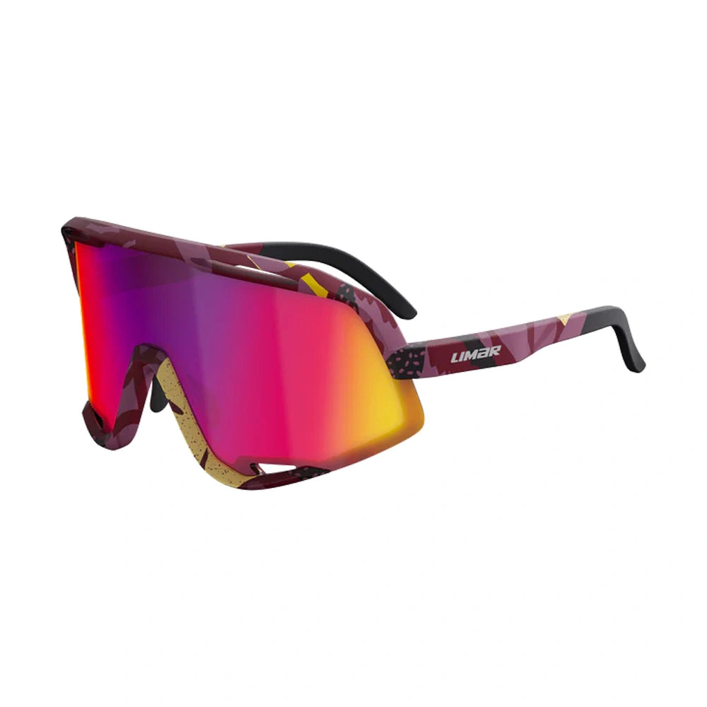 01-Bike-Glasses-Limar-Kosmos-Jungle-Matt-Black-Amaranth عینک دوچرخهسواری LIMAR KOSMOS JUNGLE MATT BLACK AMARANTH