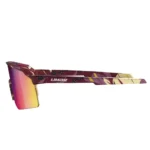 عینک دوچرخه‌سواری لیمار مدل CRUZ JUNGLE MATT BLACK AMARANTH
