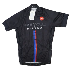 ست پیراهن و دوبنده دوچرخه سواری طرح Castelli Milano