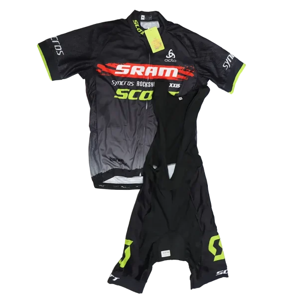 ست پیراهن و دوبنده دوچرخه سواری طرح Sram Scott