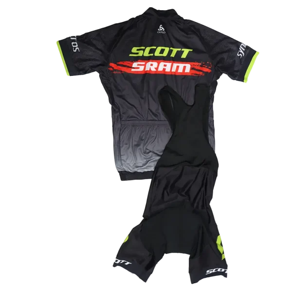 ست پیراهن و دوبنده دوچرخه سواری طرح Sram Scott