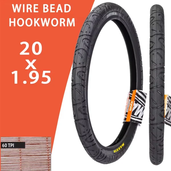 لاستیک دوچرخه مکسس مدل Maxxis Hookworm سایز 20x1.95