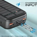 پاور بانک گرین لاین مدل Green lion PD20W Solar2 16000mAh