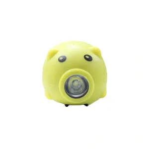 چراغ جلو و زنگ دوچرخه بچگانه مدل Piggy Lighting