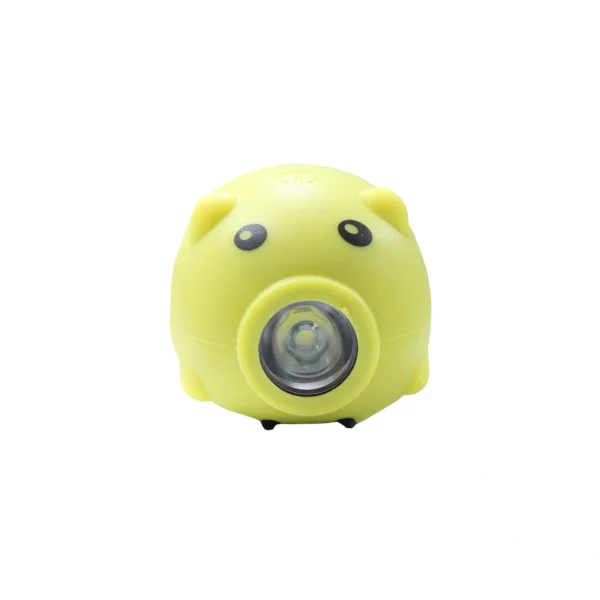 چراغ جلو و زنگ دوچرخه بچگانه مدل Piggy Lighting