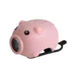 چراغ جلو و زنگ دوچرخه بچگانه مدل خوکی Piggy Lighting