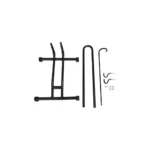 پایه نگهدارنده زمینی دوچرخه توربو turbo TU:1179