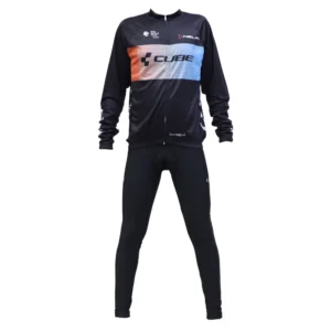 ست پیراهن و شلوار دوچرخه سواری کیوب مدل Cube UCI World Team