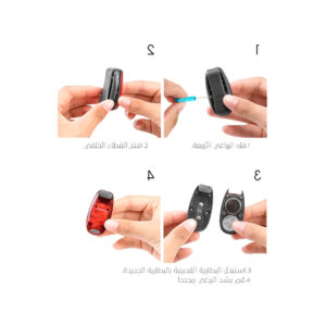 چراغ عقب دوچرخه راک براس مدل ROCKBROS ZPWD-1
