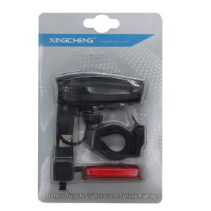 چراغ جلو و عقب دوچرخه ژینگ چنگ مدل XINGCHENG XC-241238