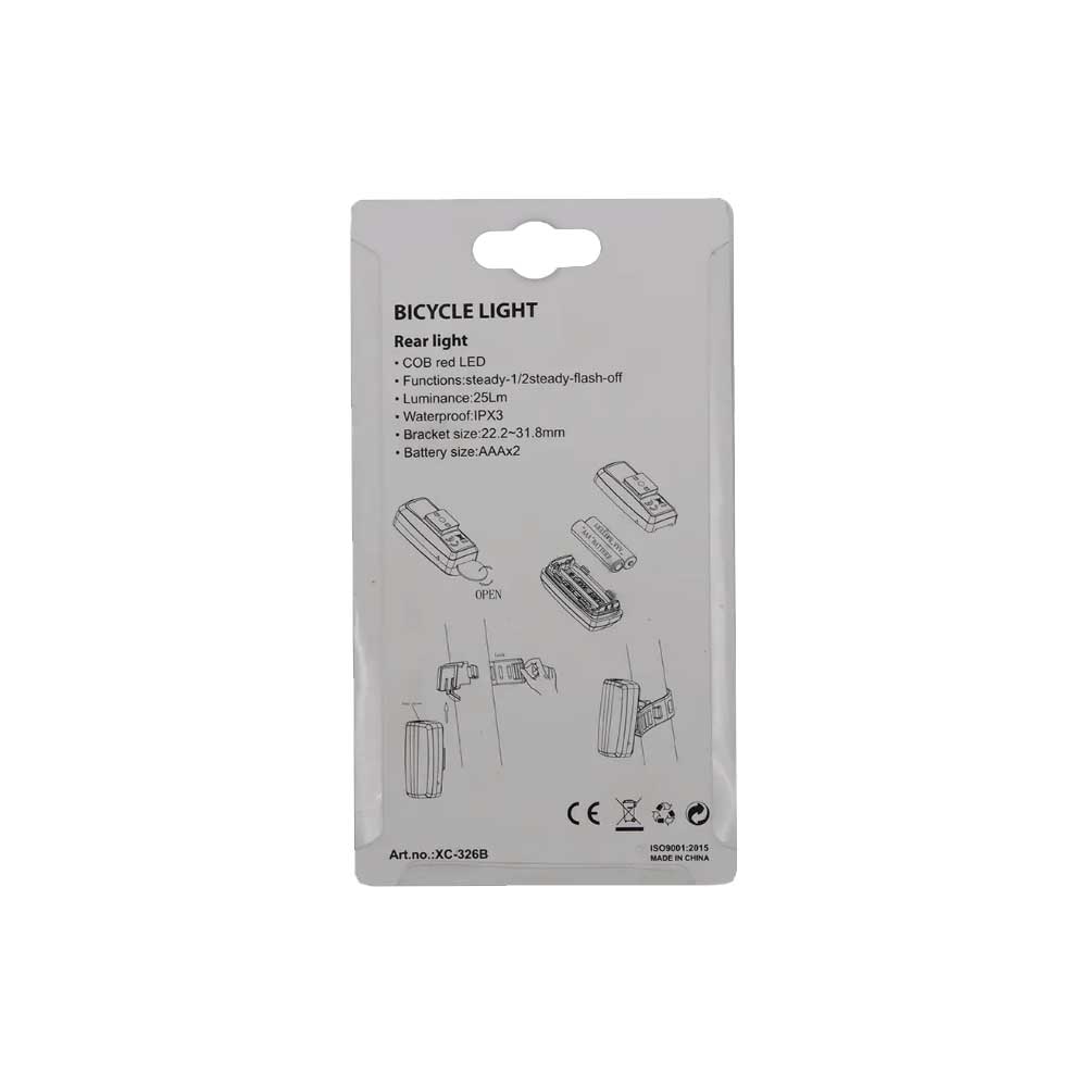 چراغ عقب دوچرخه ژینگ چنگ مدل XINGCHENG XC-326B