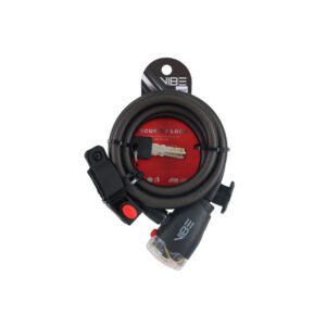 قفل دوچرخه چراغ دار وایب مدل Vibe 1000C30 12x1500MM