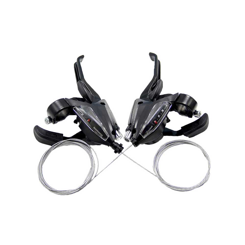 دسته دنده و ترمز دوچرخه شیمانو مدل Shimano ST-EF500 3x7