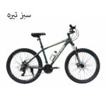 دوچرخه اورلرد سایز 26 مدل OVERLORD O106 دیسکی 24 دنده سبز تیره