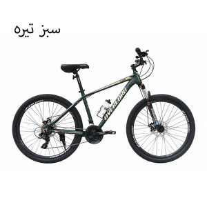 دوچرخه اورلرد سایز 26 مدل OVERLORD O106 دیسکی 24 دنده سبز تیره