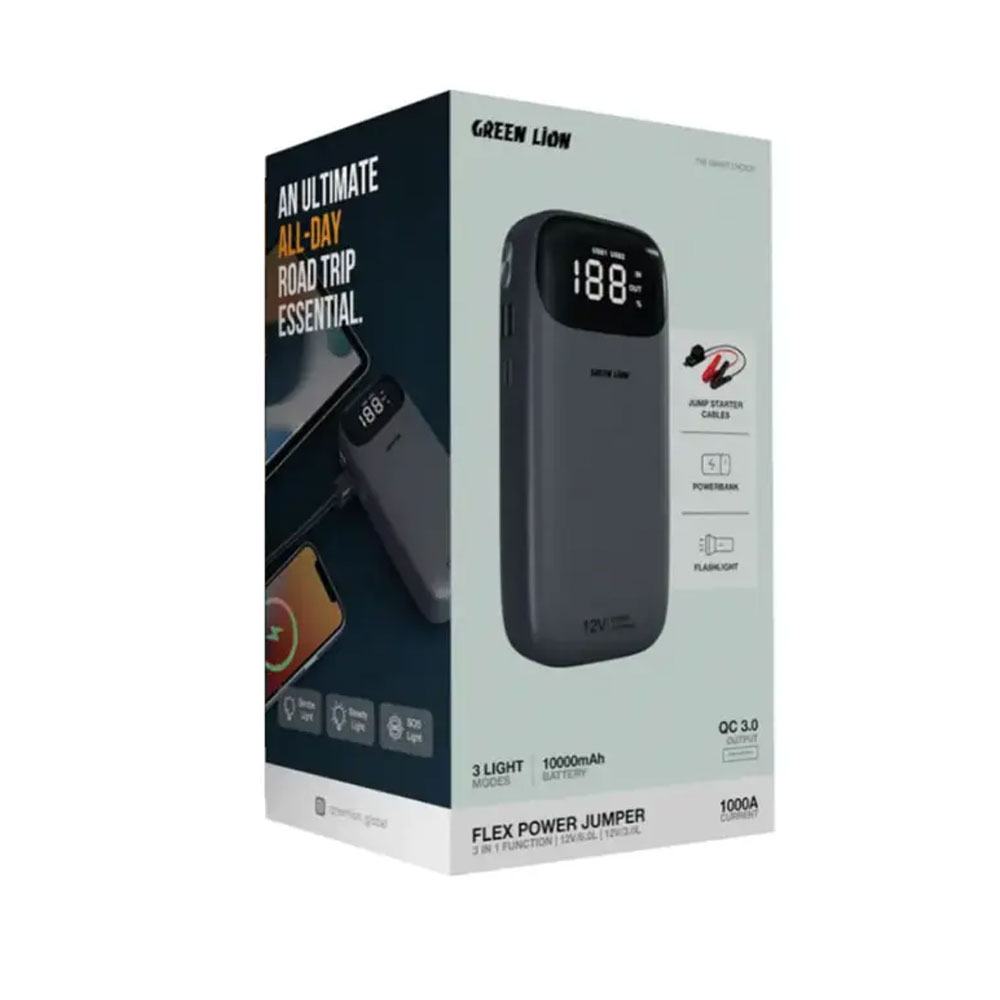 پاور بانک گرین لاین مدل Green Lion Flex Power Jumper 10000mAh GL-JX44