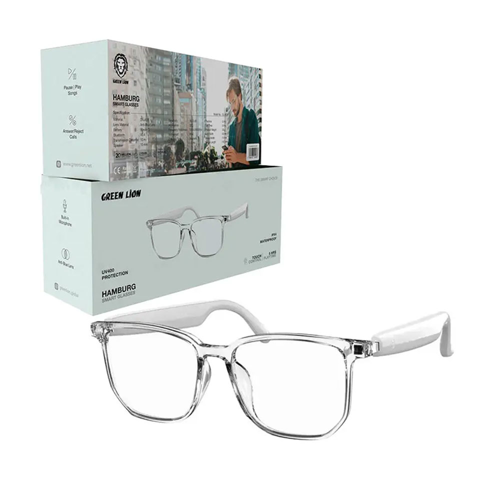 عینک هوشمند گرین لاین مدل Hamburg Glasses Green Lion